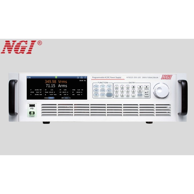 N78309-350-105 - 9 KVA AC+DC Source 350V/105A 3U