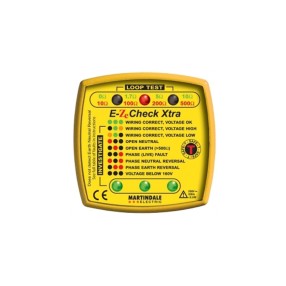 E-ZE Check Xtra - Tester semplificato x  verifica terra   