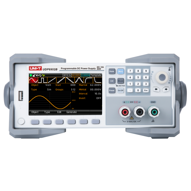 UDP6952B - Alimentatore 1CH  0~60V  0~25A  600W