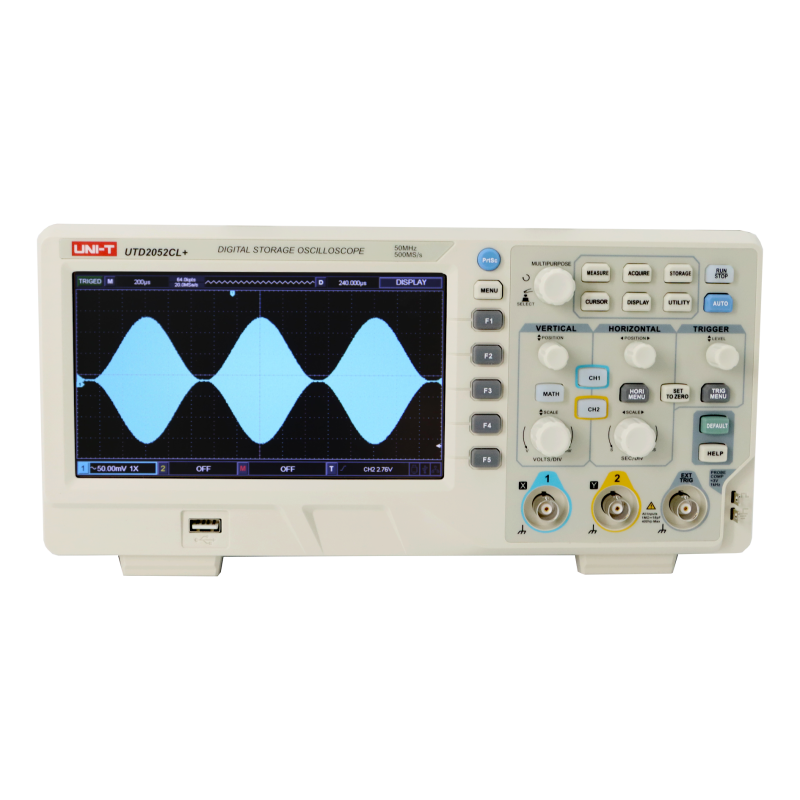 UTD2052CL+ - Oscill. 50MHz  2CH  7"  Wide voltage
