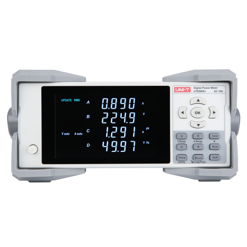 UTE9806+ - Power Meter AC 0.5~600V 0.05mA~10.0A