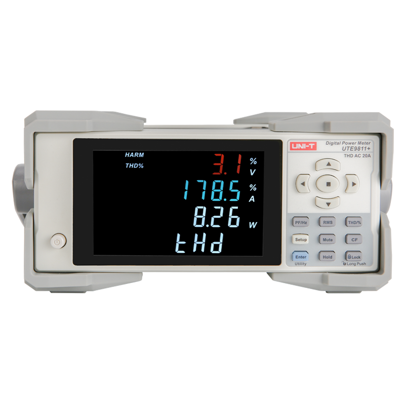 UTE9811+ - Power Meter 3.0V~600V 5mA~20.0A 40-70Hz