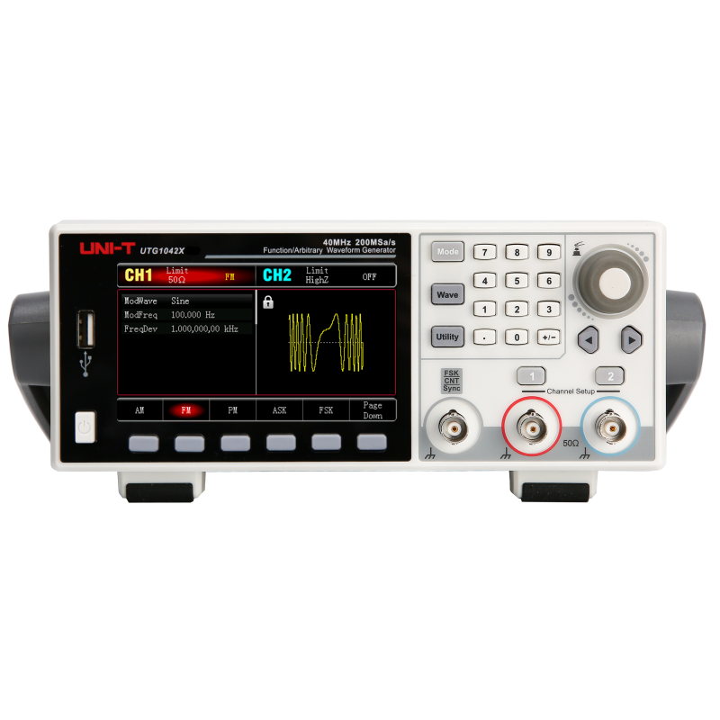UTG1042X - Gen. forme d'onda 40MHz  2CH  200MS/s