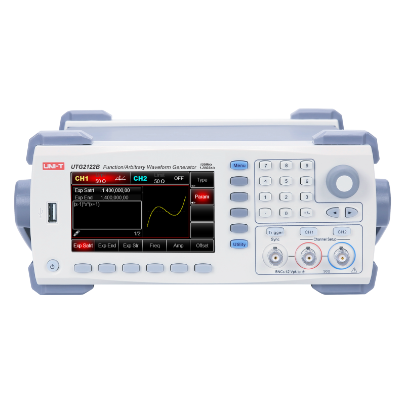 UTG2122B - Gen. forme d'onda 120MHz 2CH 320MS/s
