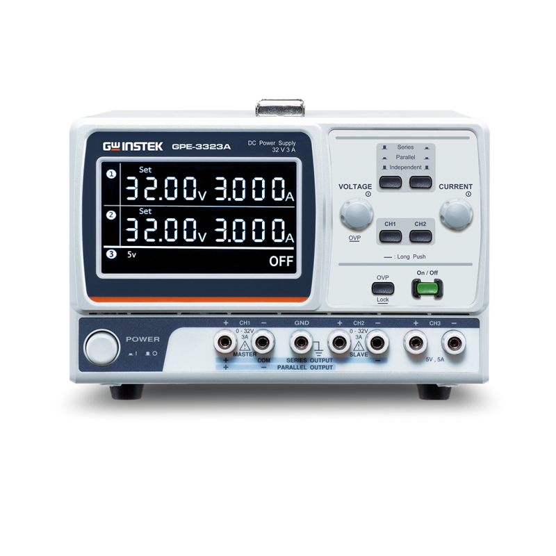 GPE-3323A - ALIMENTATORE DC 3 CH 217W