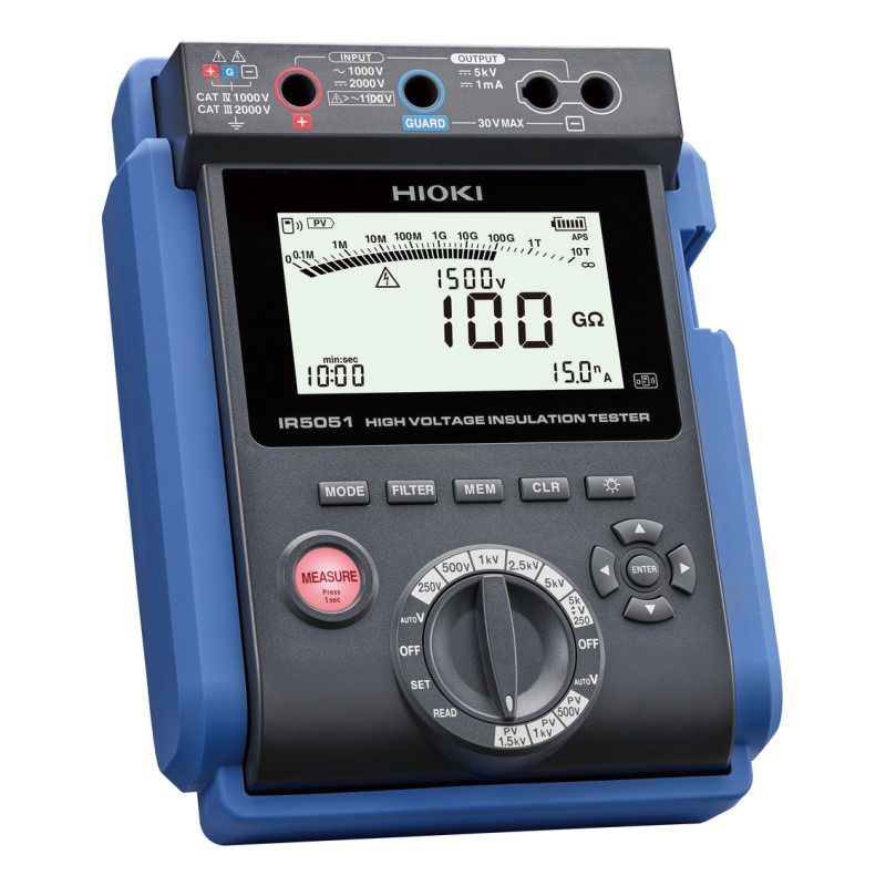 IR5051 - HIGH VOLTAGE INSULATION TESTER