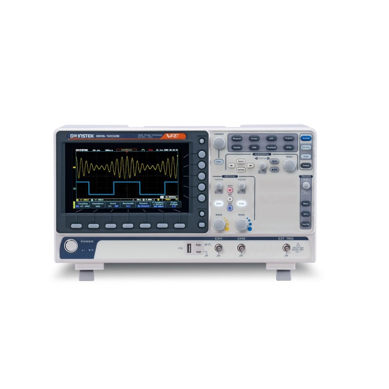 GDS-1202B - 200MHz, 2 -Channel, Digital Storage Osce