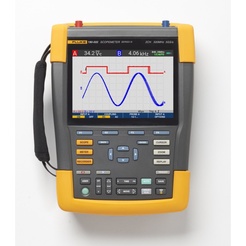 190-502-III - OSCILLOSCOPIO PALMARE 500MHZ, 2 CH      