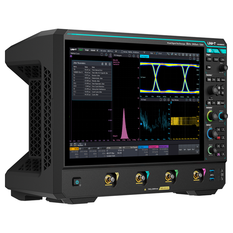 MSO8804HD - Oscilloscopio 12bit  4 ch  8 GHz