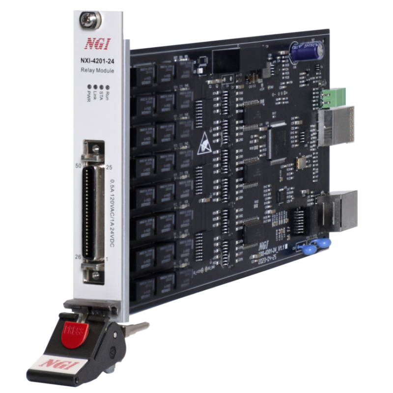 NXI-4201-24 - Relay Module 24CH SPST  1A/24V DC