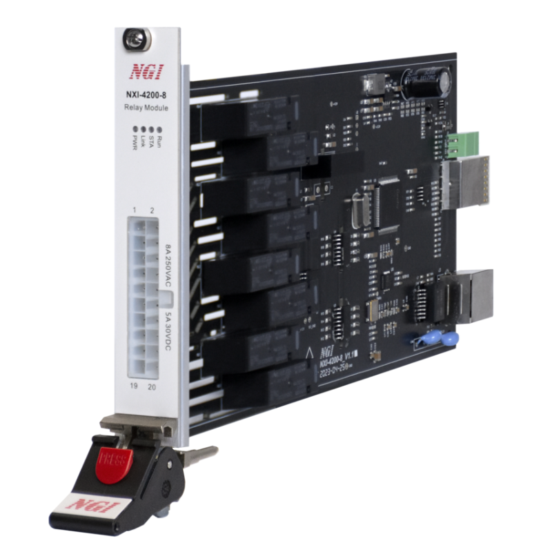 NXI-4200-8 - Relay Module 8CH SPST  5A/30V DC