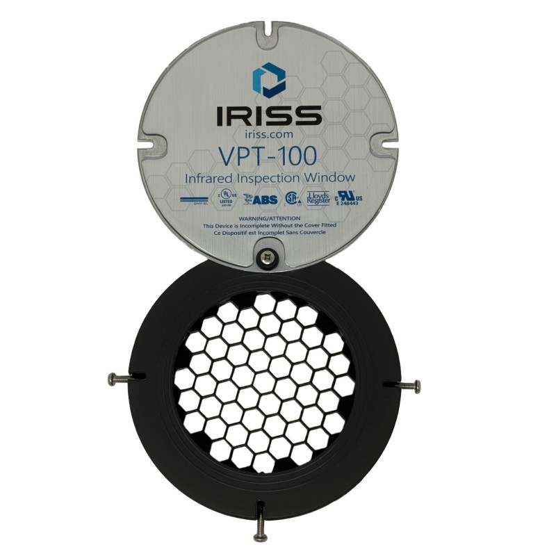 VPT-100 - Industrial-grade IR window  4"  100mm 