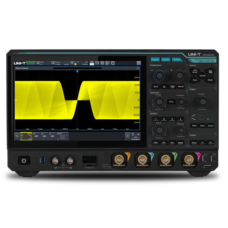 MSO3034HD - OSCILLOSCOPIO 4 CANALI 350 MHZ