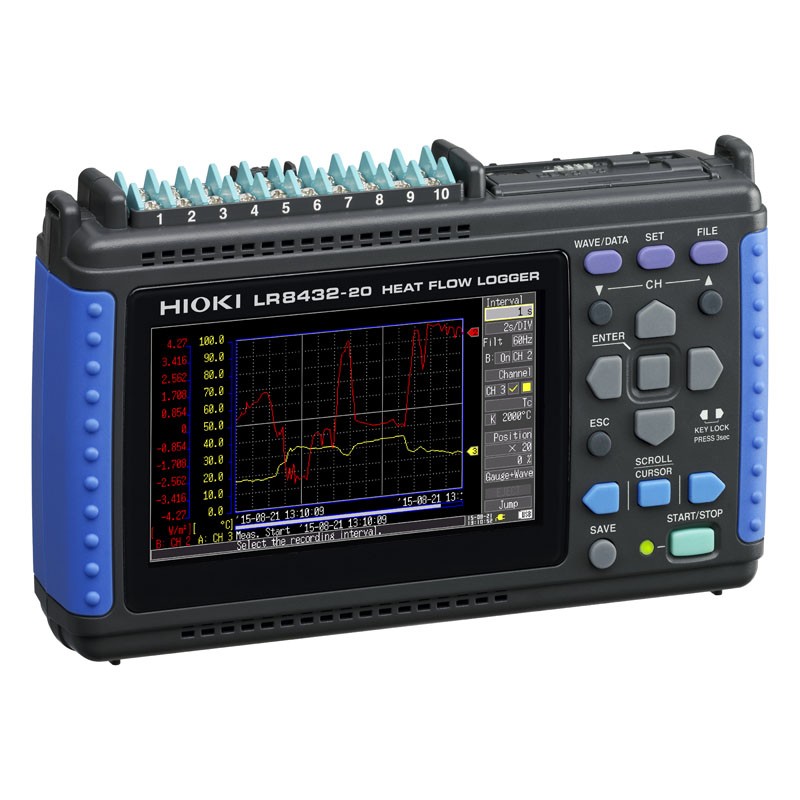 LR8432 - HEAT FLOW DATA LOGGER