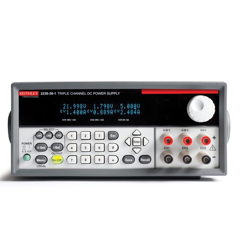 2230-30-6 - Programmable 3-Ch DC supply: 30V:6A:375W
